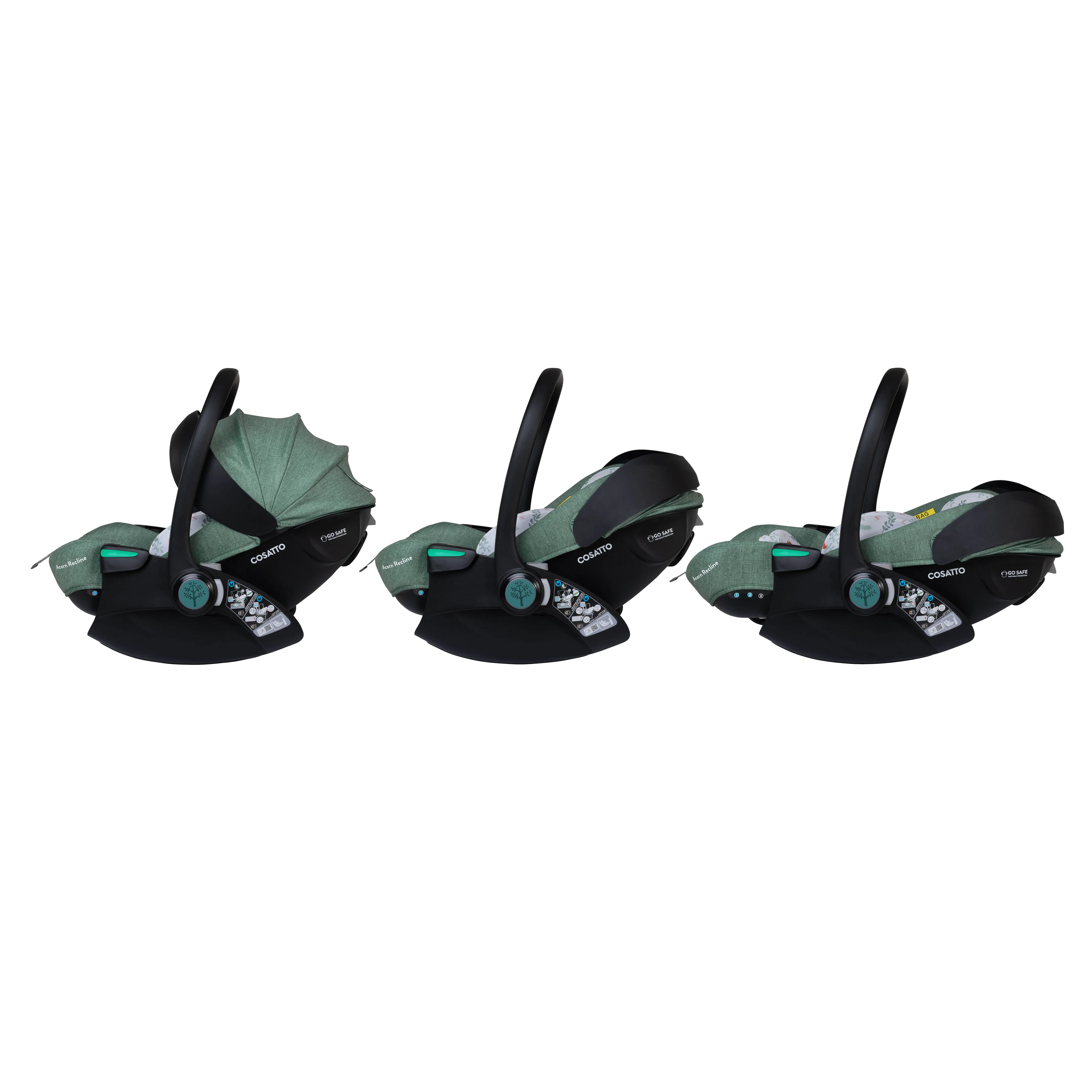 Wow 3 All Stage Family Rotate & Recline 2 Base Bundle Meadow - Image 9